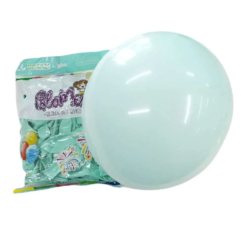 Bolsa de Globos Glomex #12 C/100 Pastel Glomex