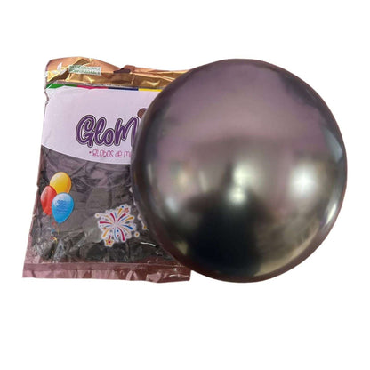 Bolsa de Globos Glomex #18 C/25 Cromado